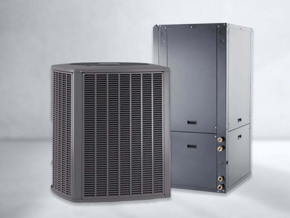 New heat pump installed