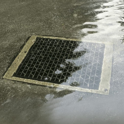 Réparation de drain d’entrée de cour