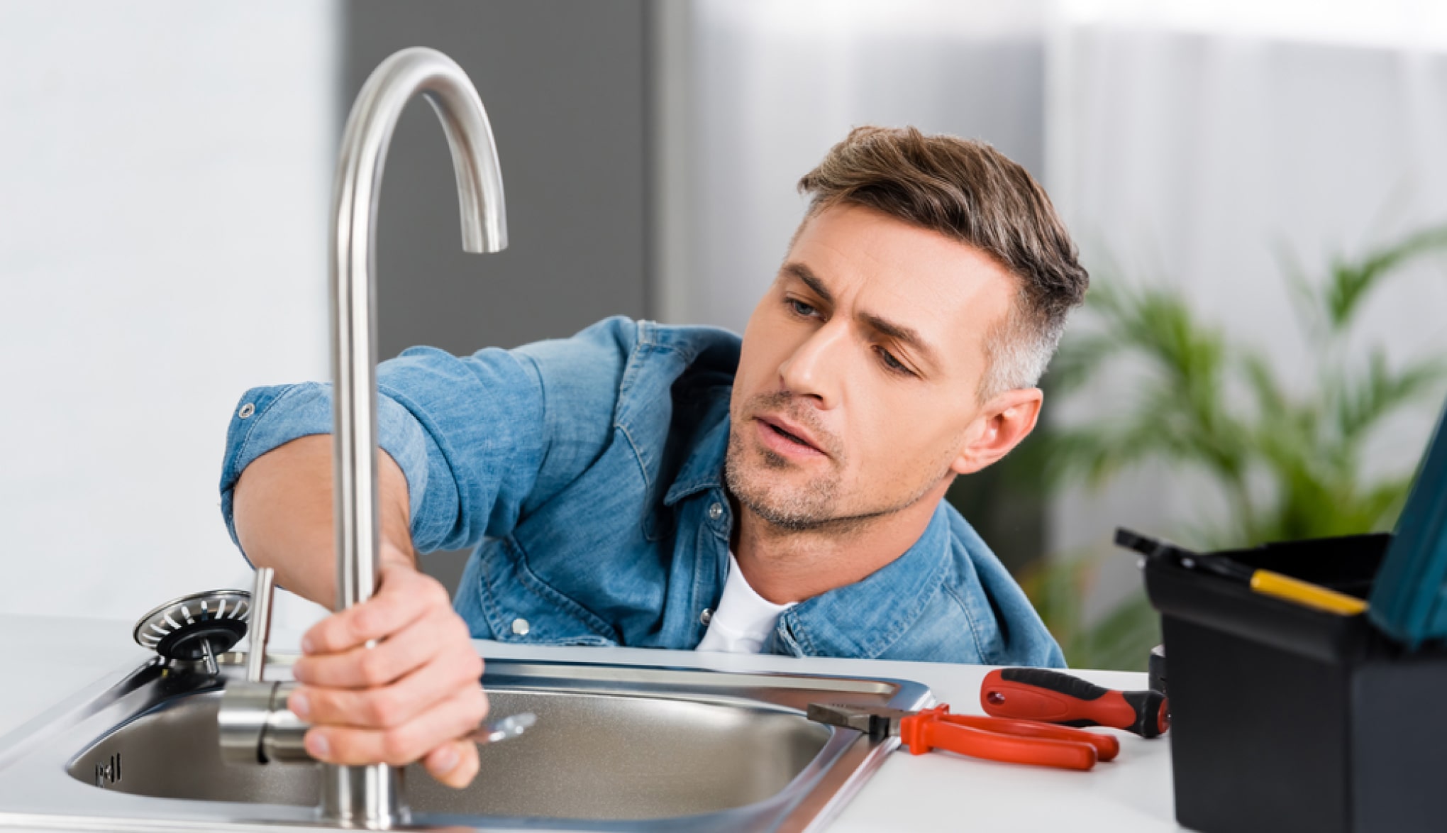commercial sink faucet repair
