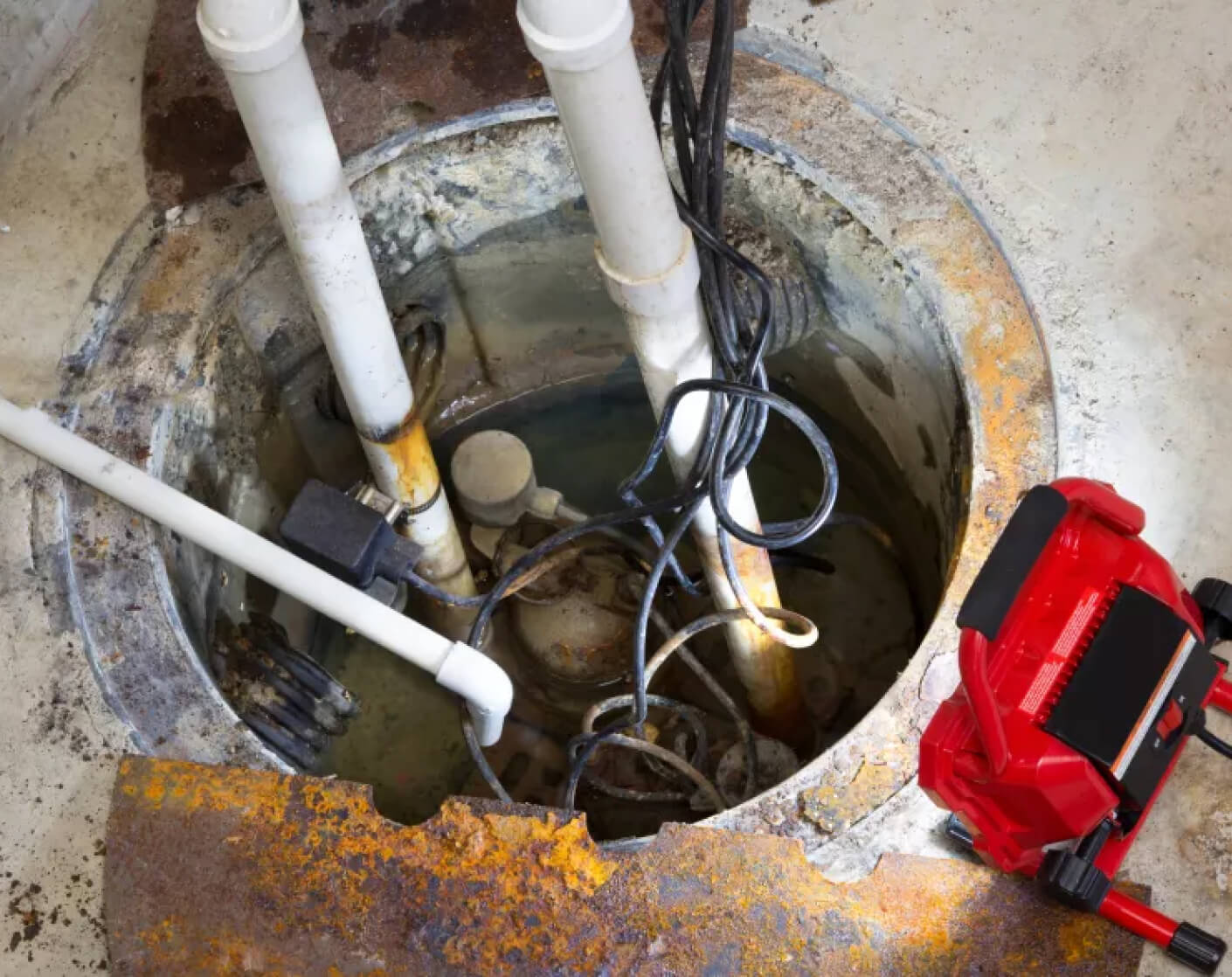 plumber sump pump repair Hamilton