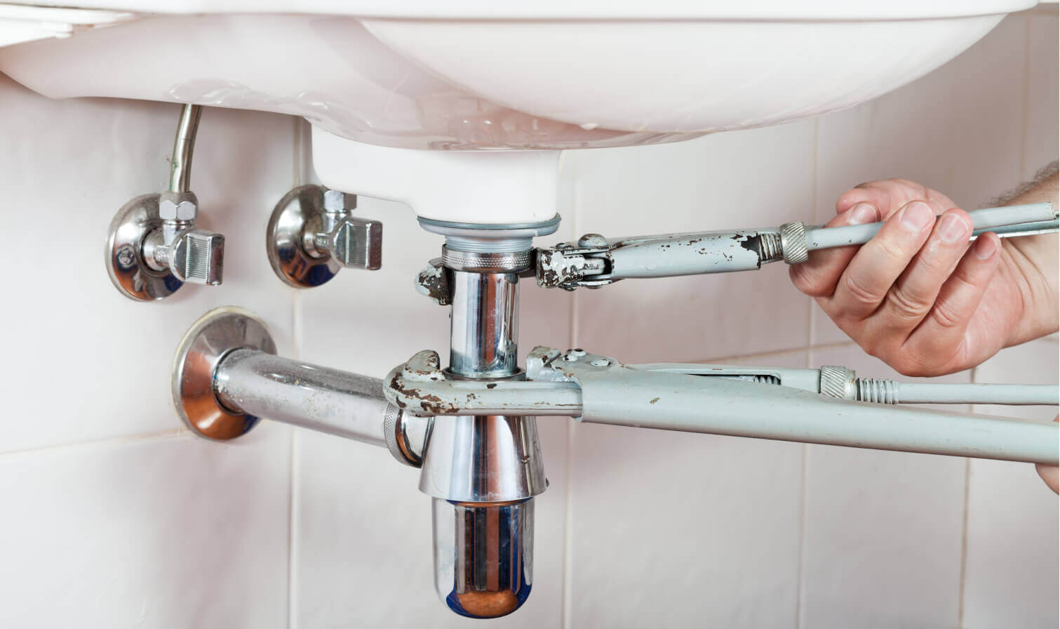 replace bathroom sink drain