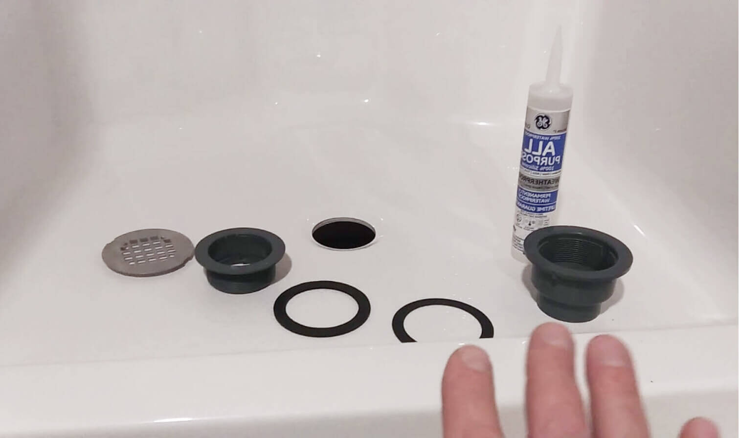 shower drain replacement