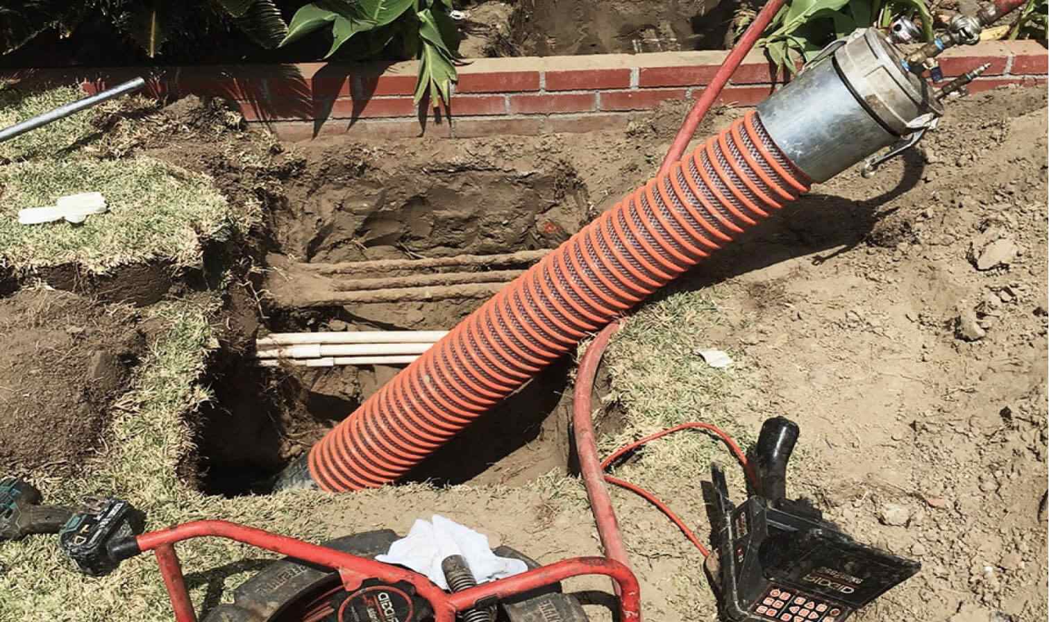 trenchless sewer line installation