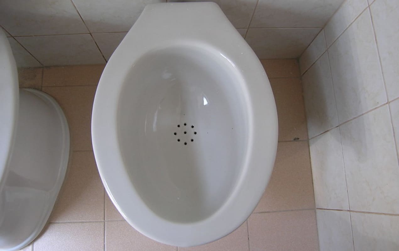 install urinal in home 