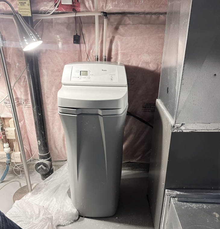 home water softener installation