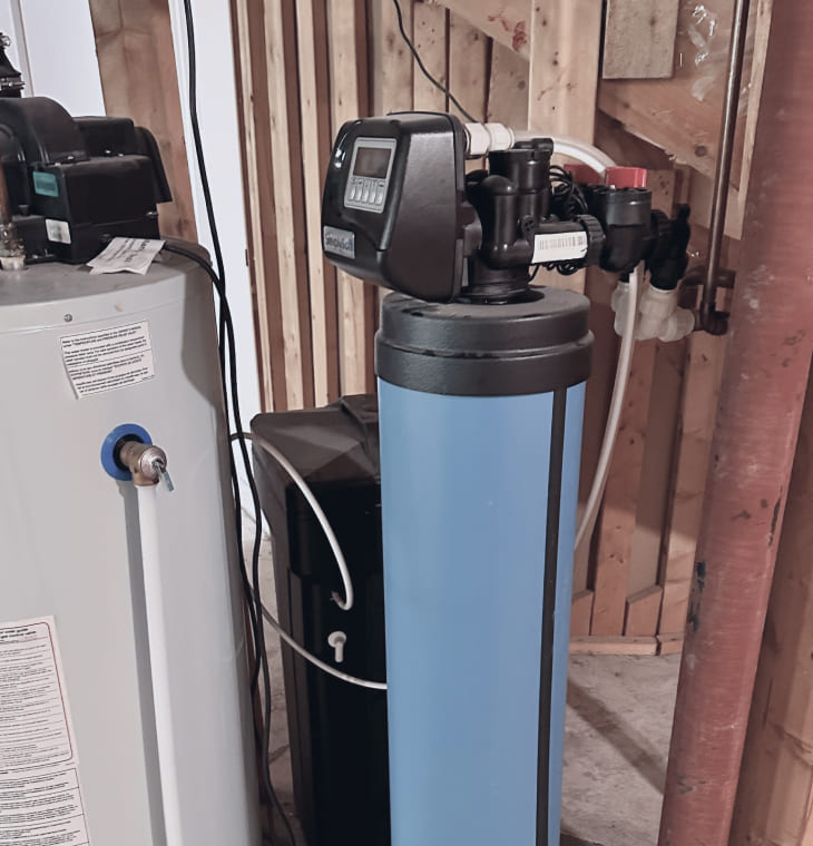 new water softener installation