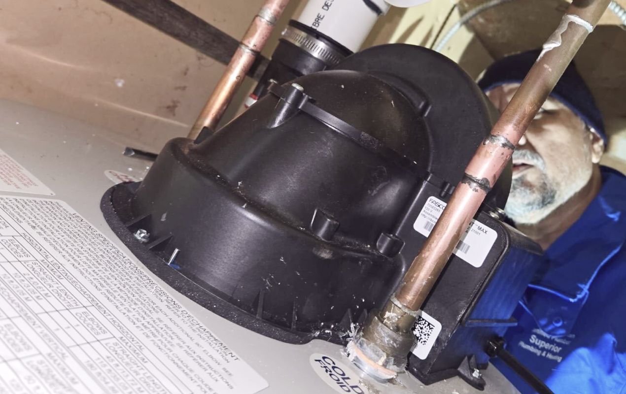 certified expert for tank and tankless water heater repair in Ancaster