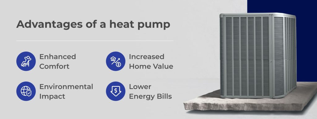 Advantages of a heat pump