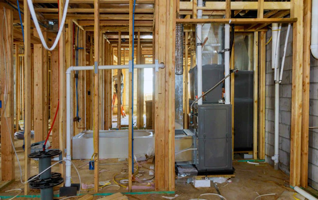 Professional rough-in plumbing for residential and commercial needs