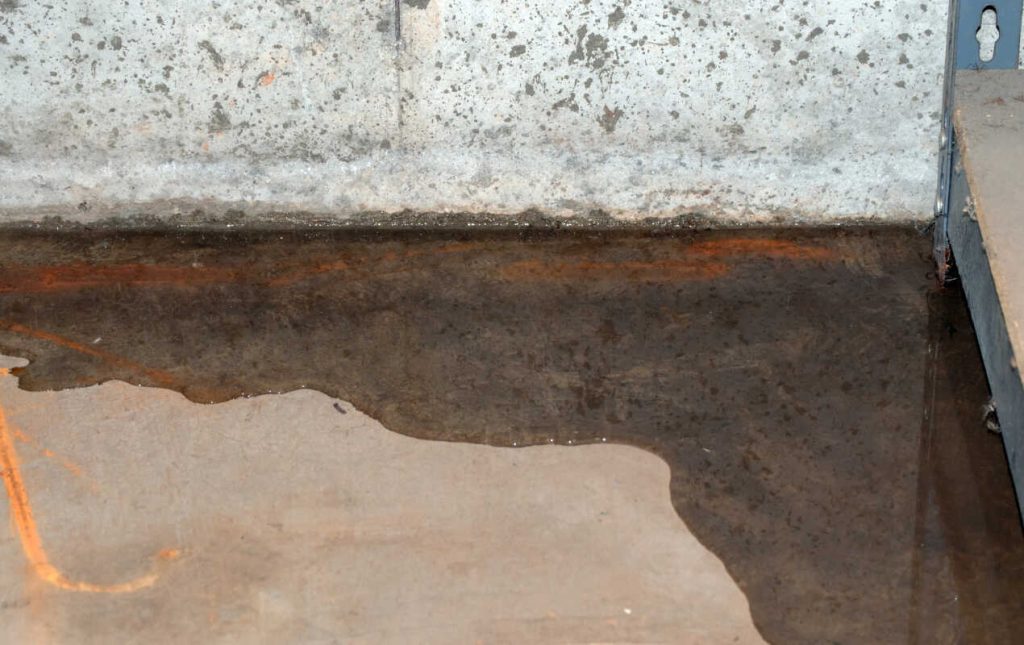 basement seepage repair