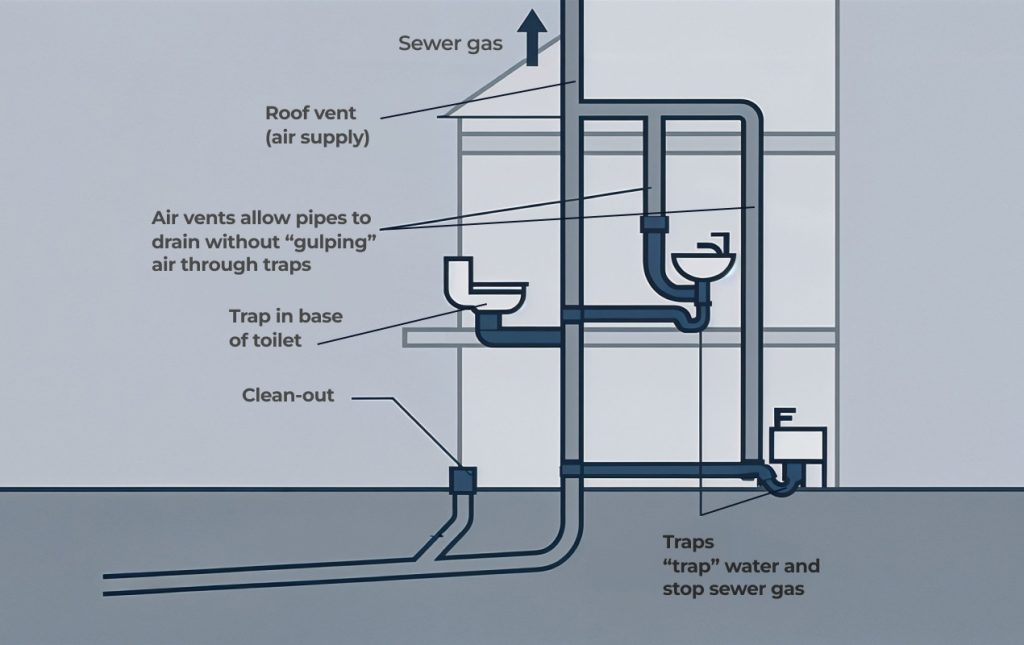 Plumbing ventilation 