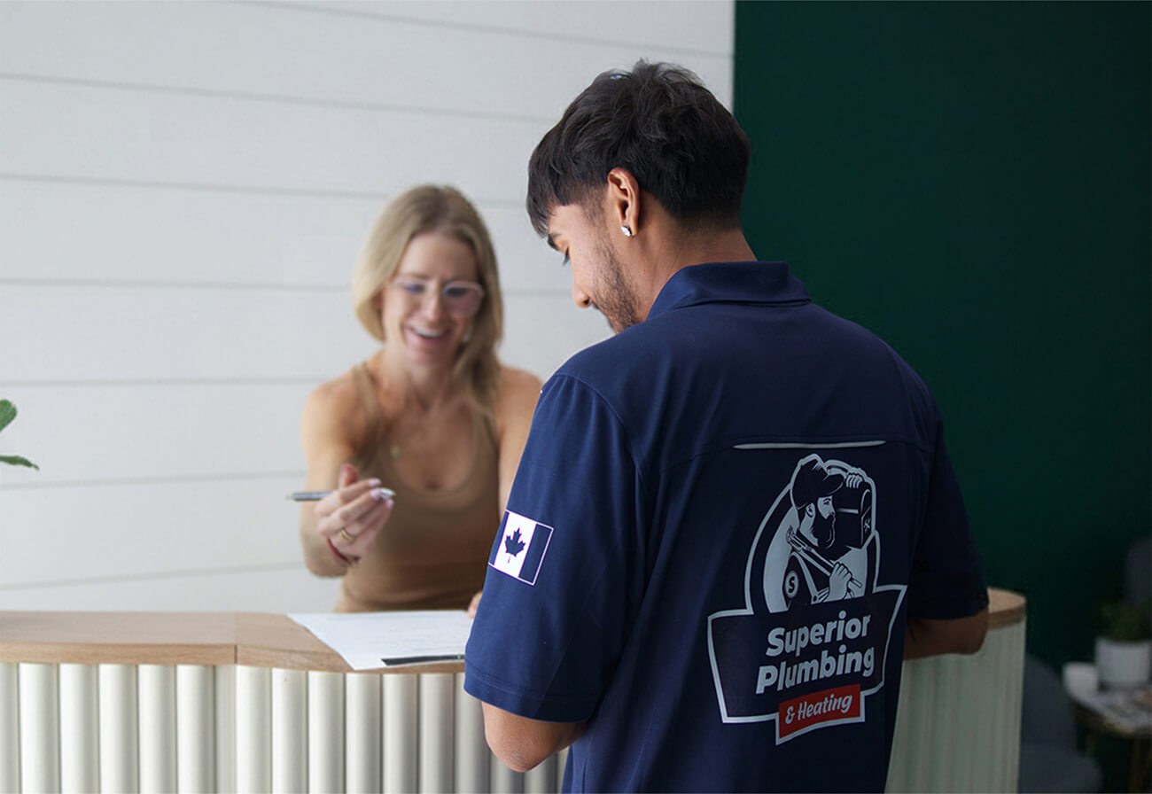 Property Manager with plumber