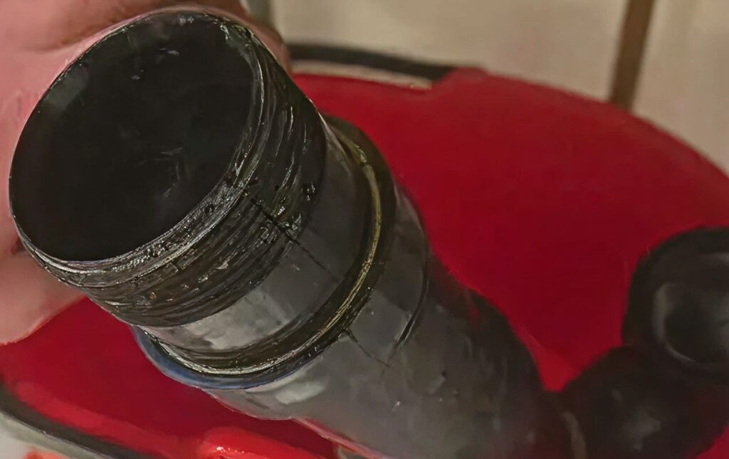 Specialized nozzle equipment used by Superior Plumbing & Heating for Drain Cleaning local.