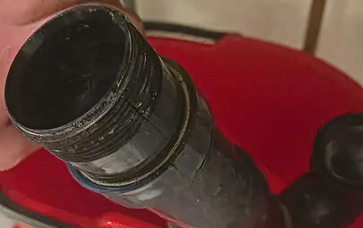 Specialized nozzle equipment used by Superior Plumbing & Heating for Drain Cleaning local.