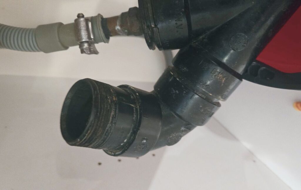 Finished drain line setup for Drain Cleaning local by Superior Plumbing & Heating experts.