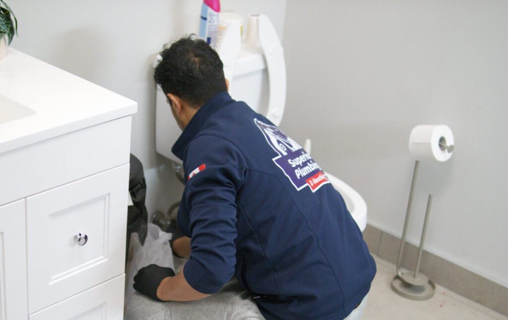 Reliable and professional toilet repair service by Superior Plumbing & Heating