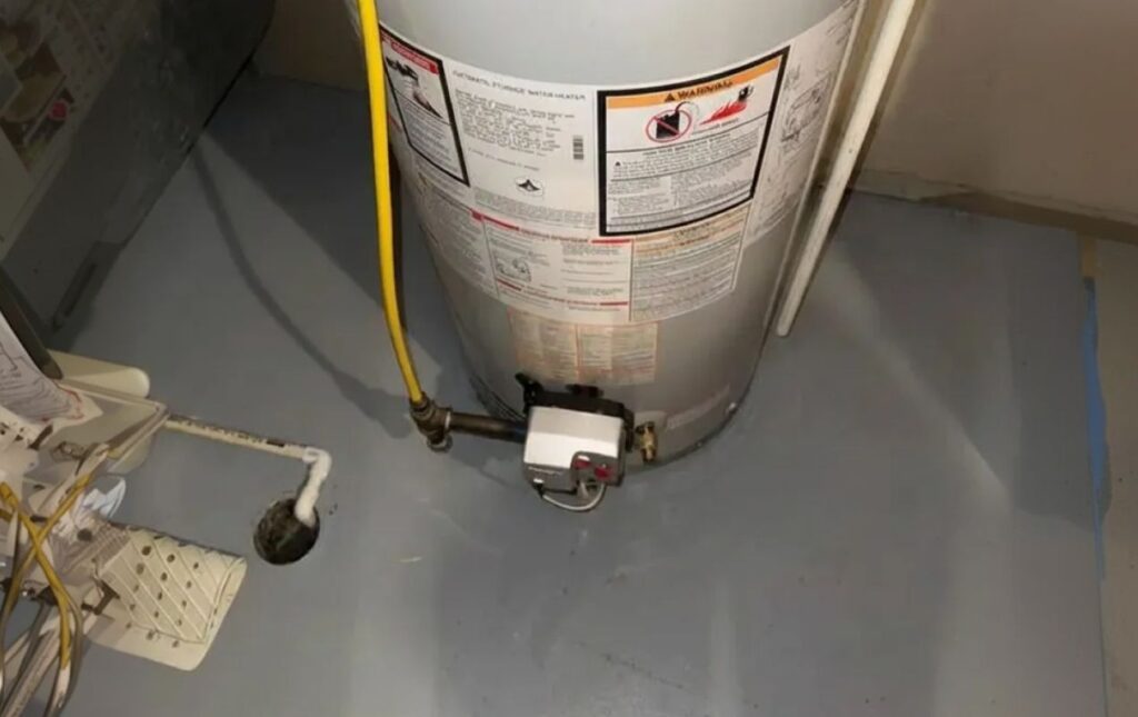 Superior Plumbing & Heating professional Water Heater Installation for a gas tank unit in a residential basement