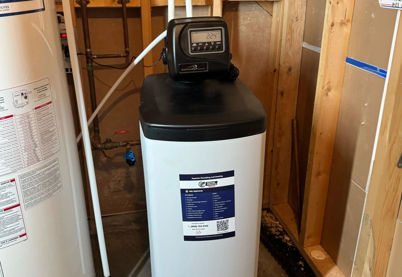 water softener installation Waterloo