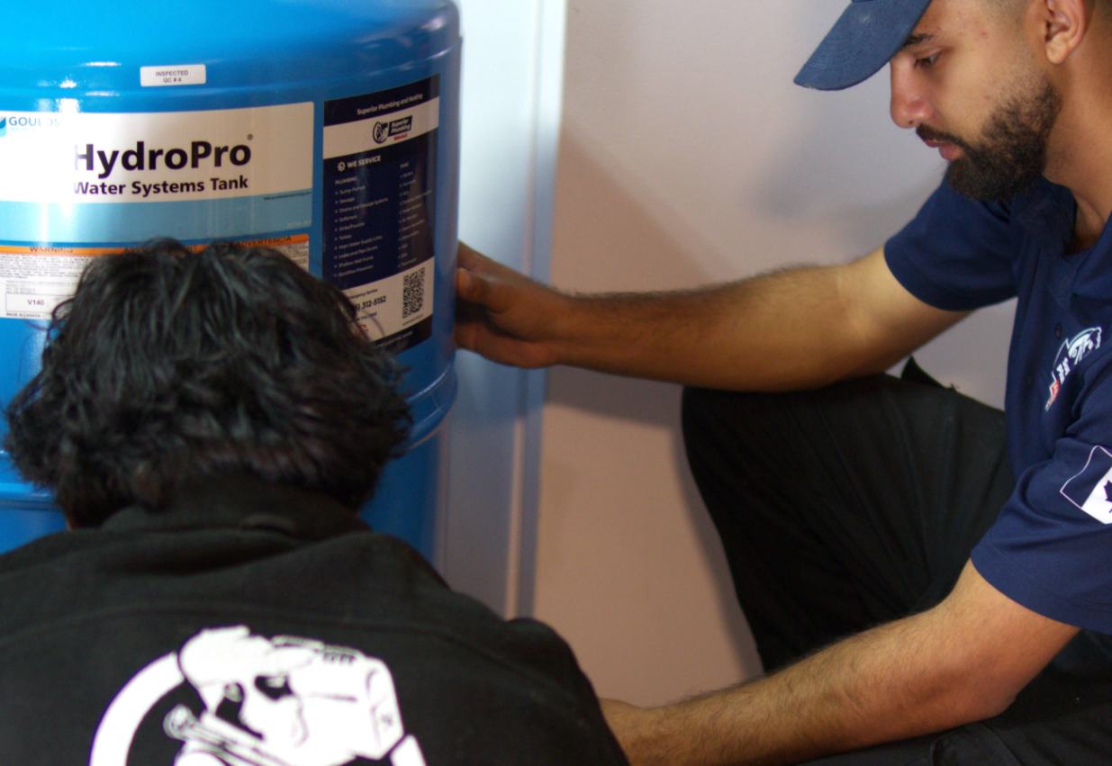 experienced technician specializing in well pump repair in Whitby