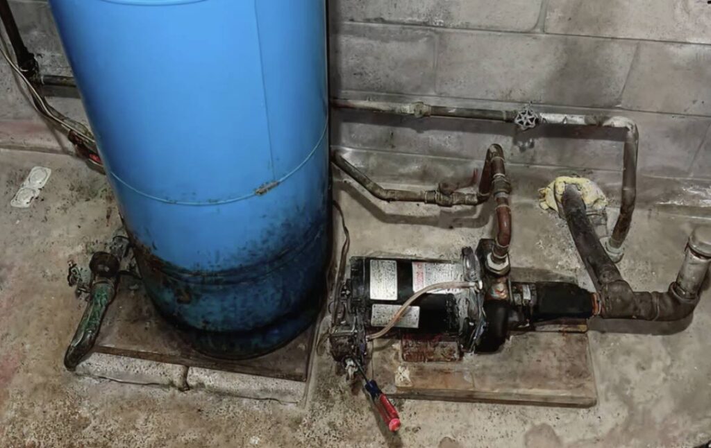 Old pump troubleshooting for Well pump repair local by Superior Plumbing & Heating.