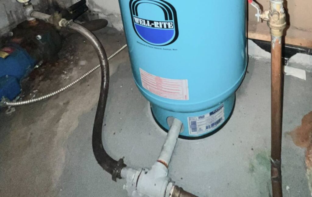 Well-Rite tank inspection for well pump repair local by Superior Plumbing & Heating