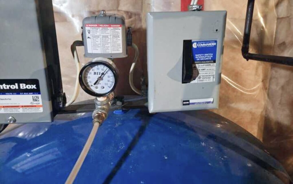 Pressure switch service for Well pump repair local by Superior Plumbing & Heating.