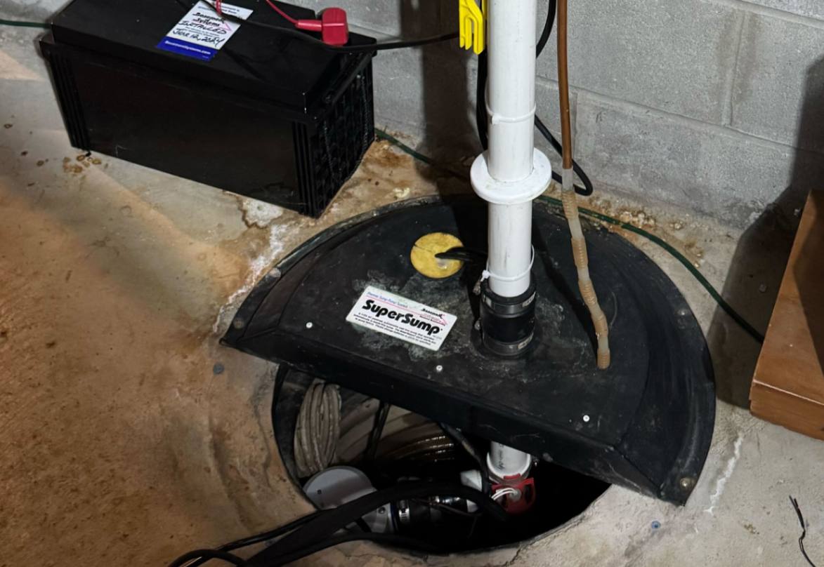 sump pump replacement Burlington