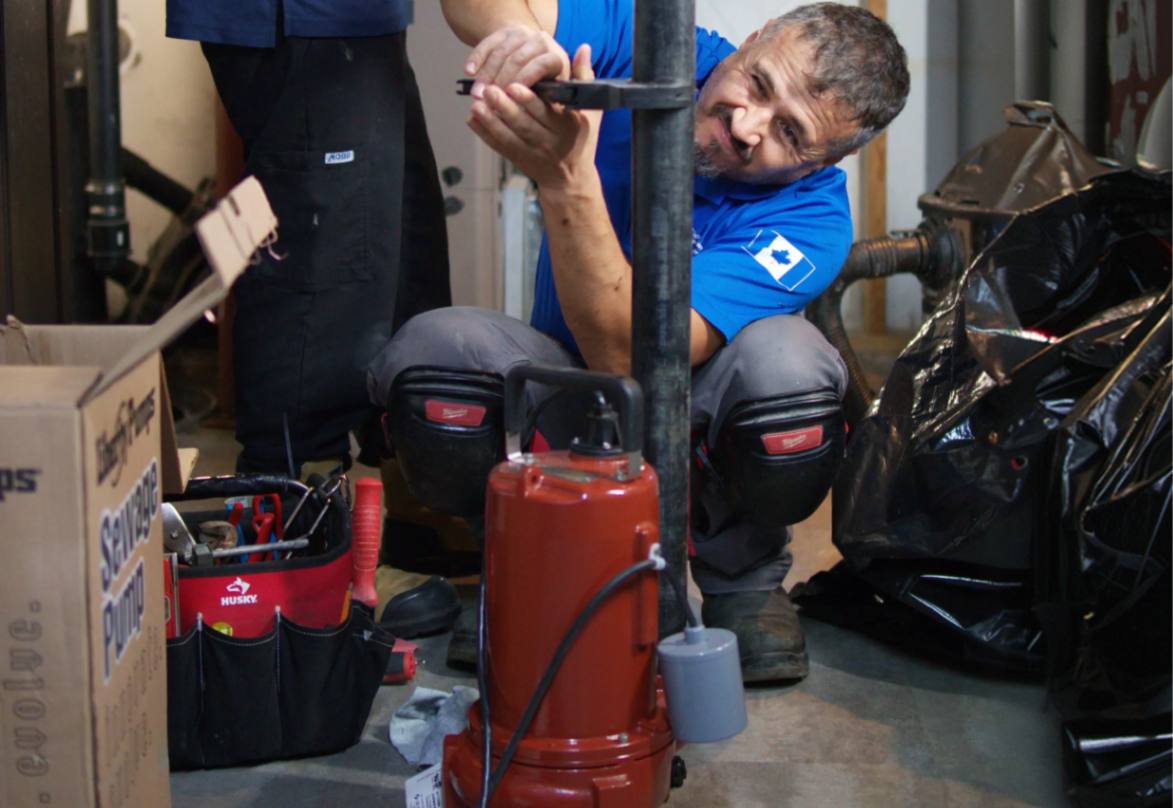 sump pump replacement Kingston