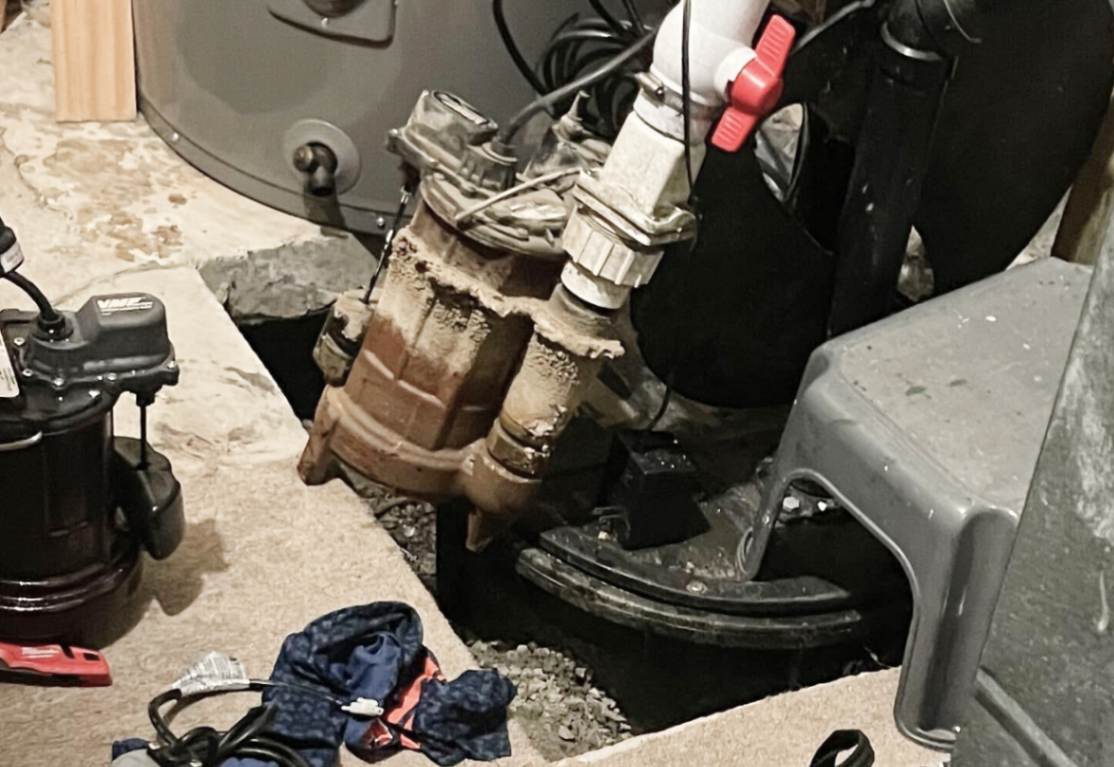 plumber sump pump repair Aurora