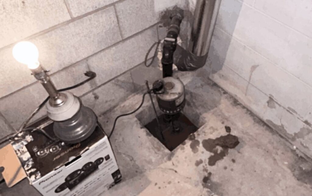 Basement waterproofing system pipes and sump pump repair local by Superior Plumbing & Heating team.