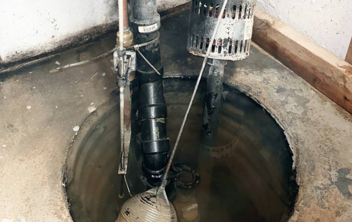 Sump pump repair local float switch adjustment service by Superior Plumbing & Heating team.