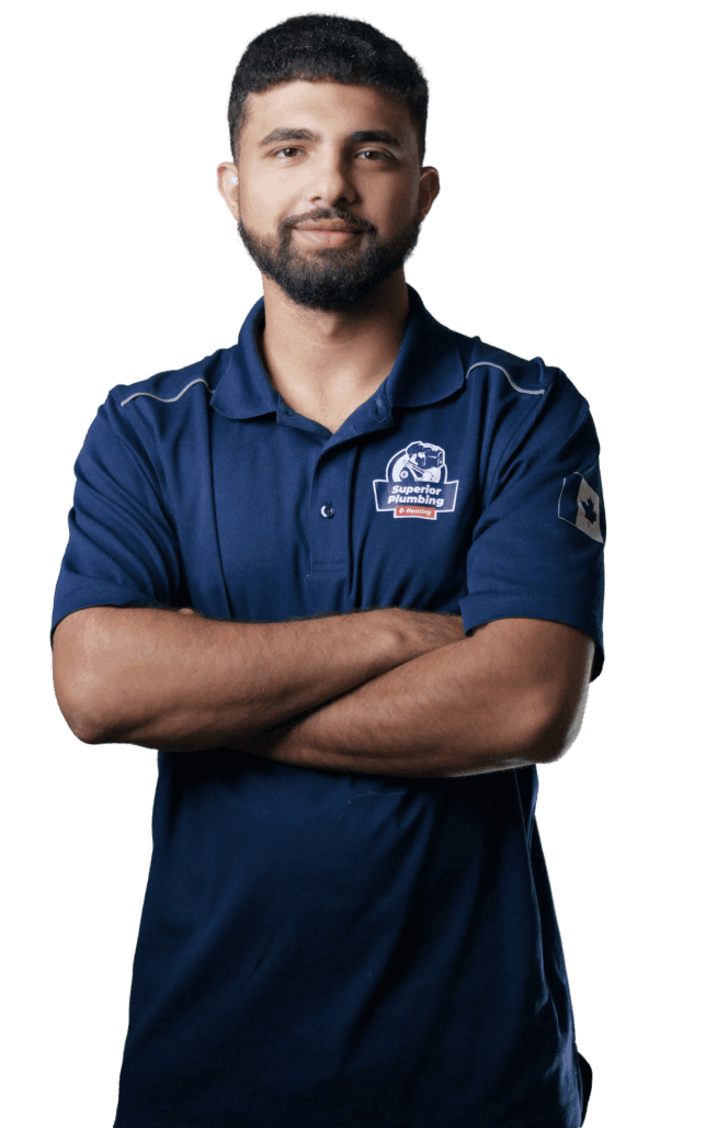 Licensed superior plumbing hvac technician plumber from the Superior Plumbing & Heating crew