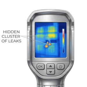 Hidden leak inside your walls