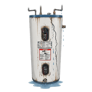 Water heater near end of life