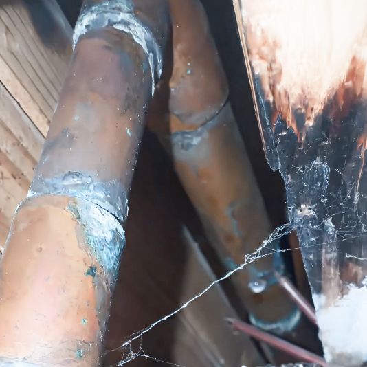 Old Galvanized or Copper Pipe Joints in Your Home