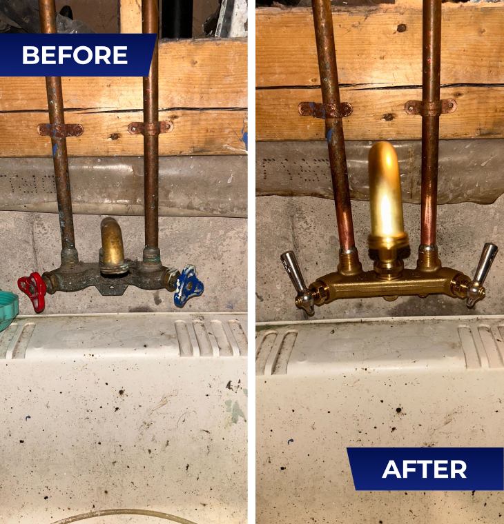Basement Faucet Replacement