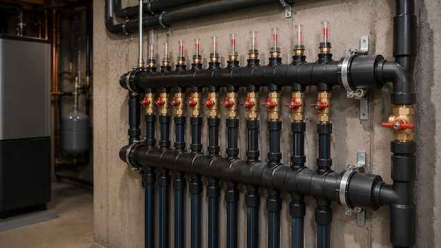 Geothermal heat loop