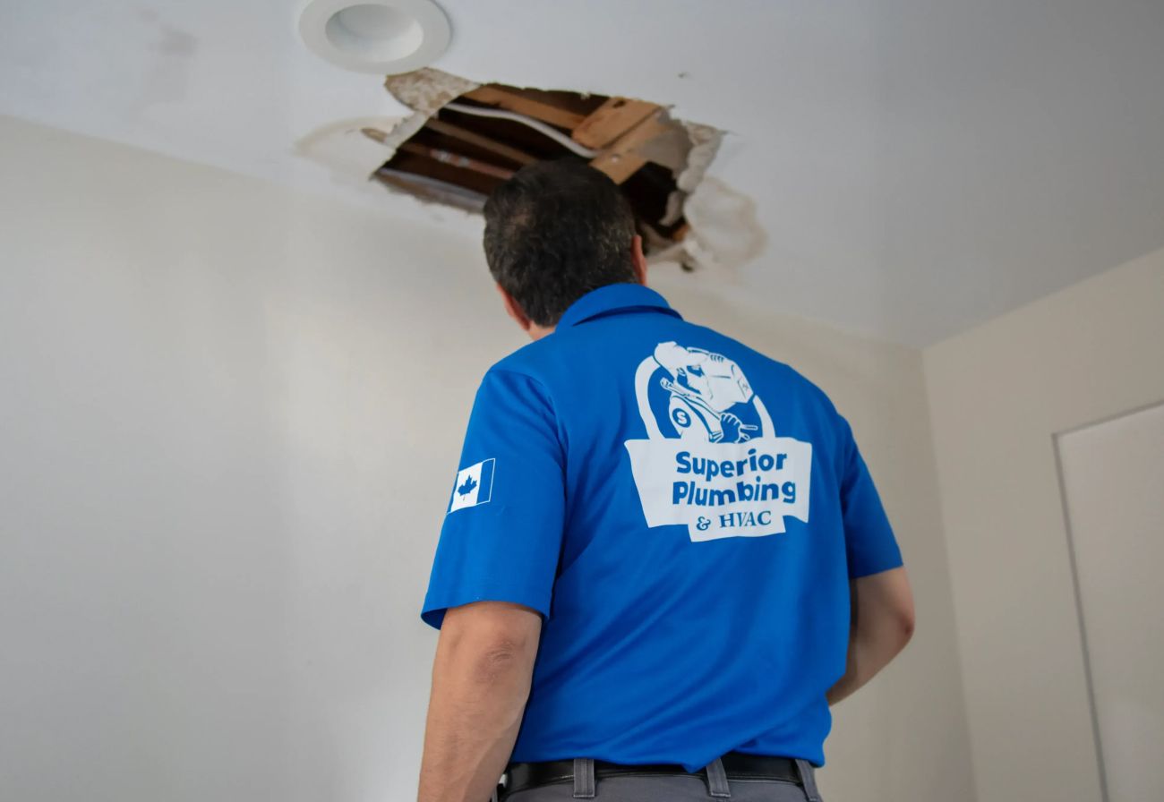plumbing leak repair Woodstock