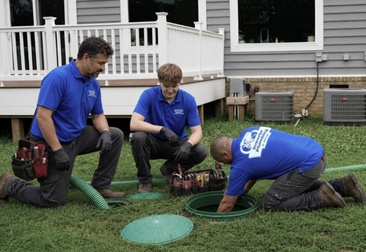 replacing an old septic tank in Barrie