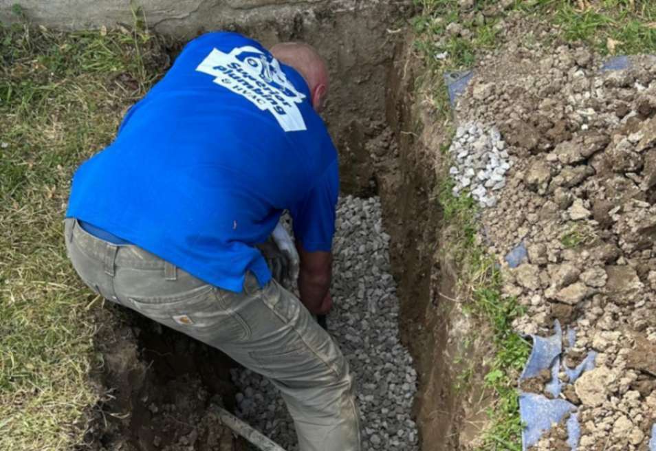 sewer drain pipe installation Montreal