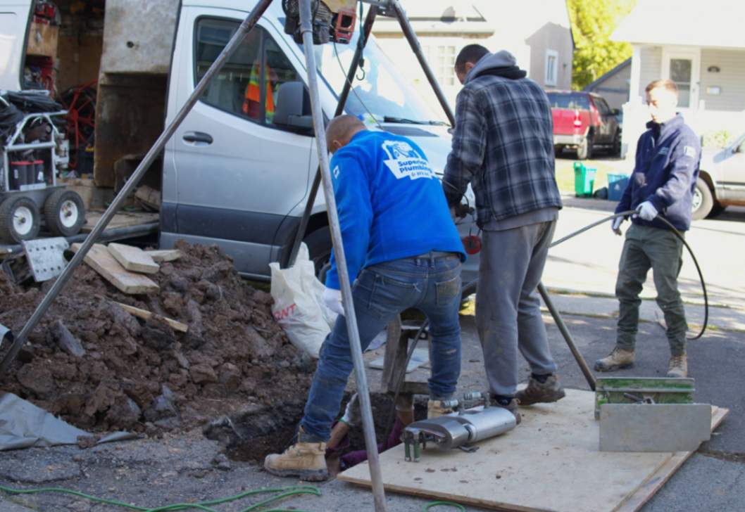 main sewer line replacement St. Catharines