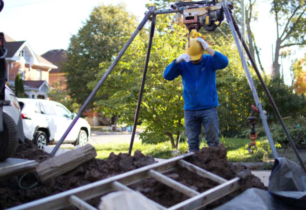 sewer drain pipe installation Scarborough