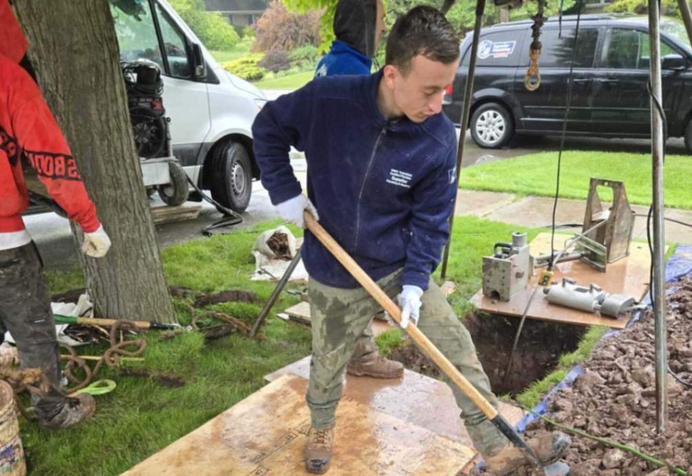 sewer drain pipe installation Guelph