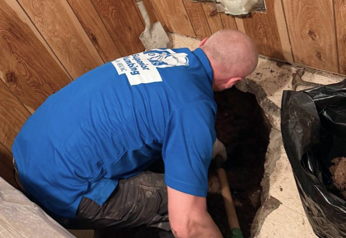 sewer drain pipe installation Richmond Hill
