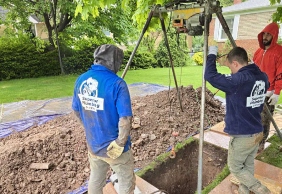 sewer drain pipe installation Ottawa