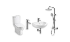 Toilets, Faucets, Sinks, Showers image