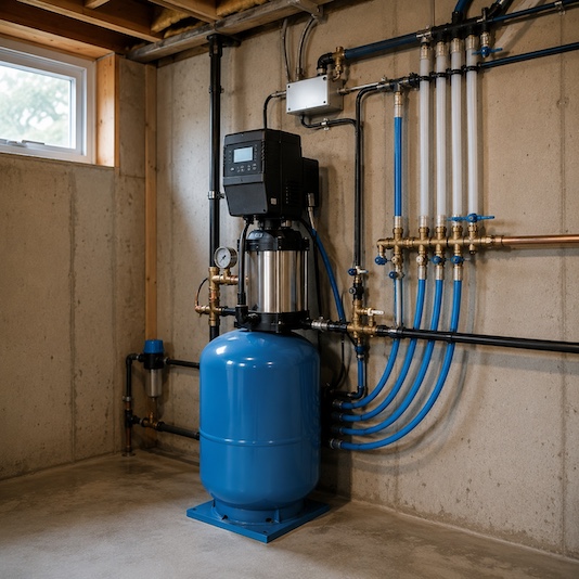 constant pressure well pump system