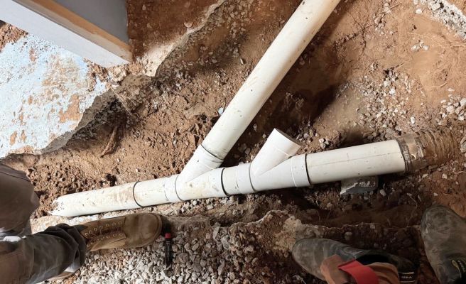 drain pipe installation Kingston