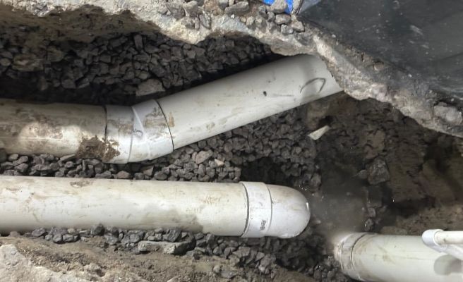 drain pipe installation 