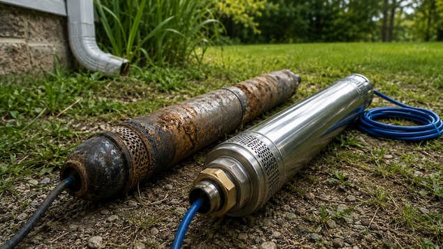 Well pump replacement